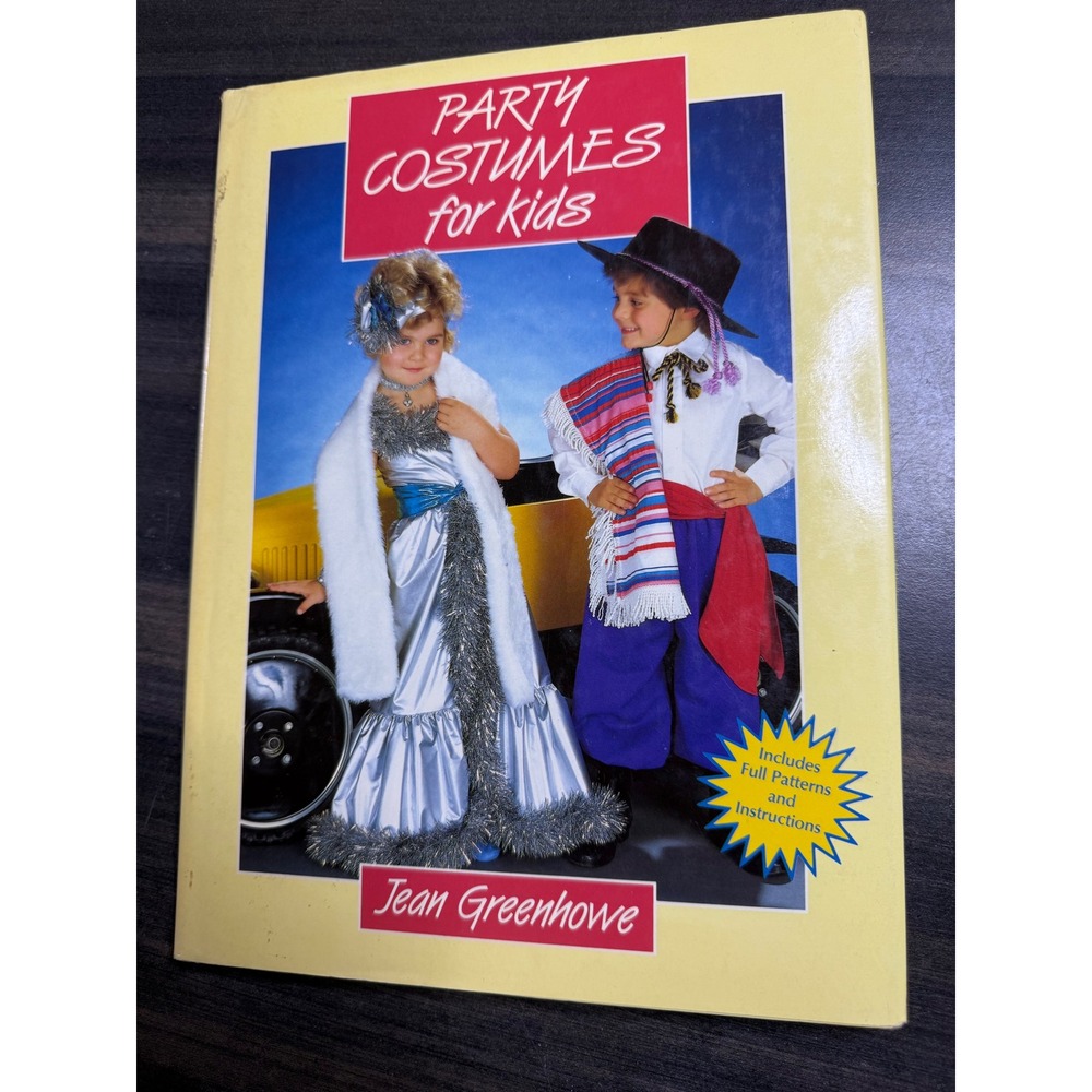 Party‎ Costumes for Kids Book Sewing Patterns Dress Up Halloween Cosplay Vintage